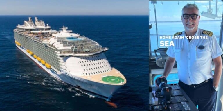 Royal Caribbean captain Johnny Faevelen