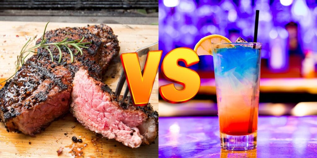 Meat free vs alcohol free cruise