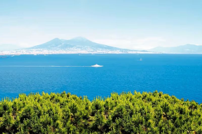 Mount Vesuvius in Italy