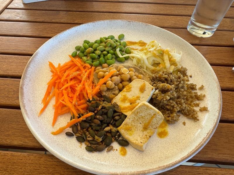 Wellness cafe food