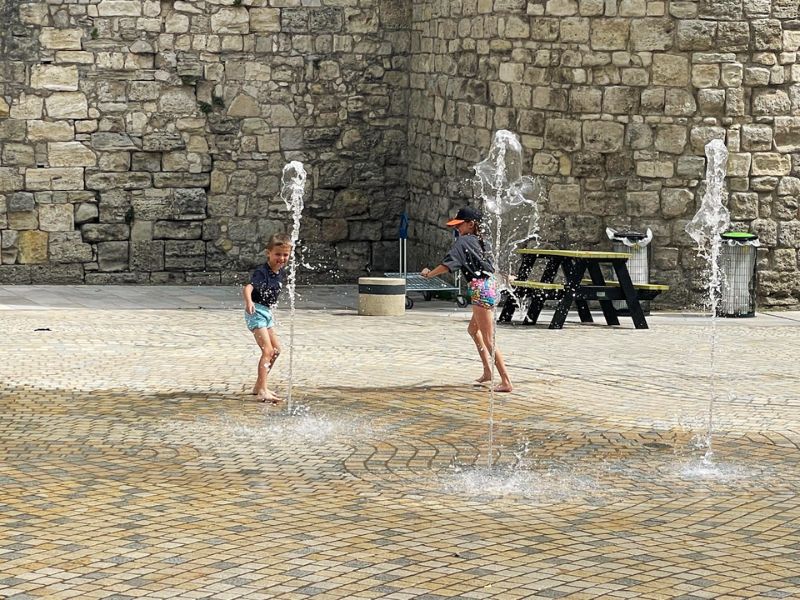 Kids at WestQuay Shopping Centre
