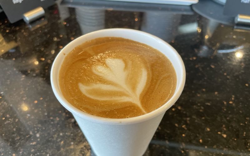 A morning coffee at wind star cruises