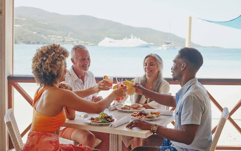 Dining on a Windstar cruise