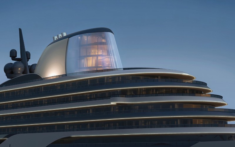 Funnel Suite on Four Seasons Yacht