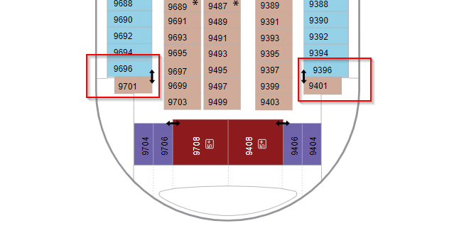 Deck plans on Independence of the Seas