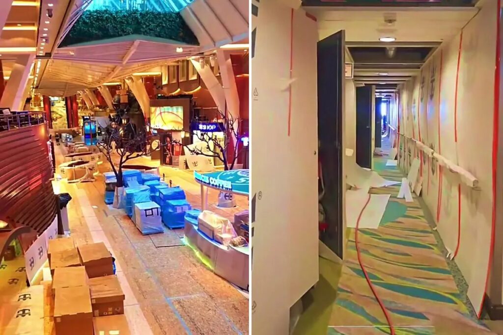 Allure of the Seas renovations