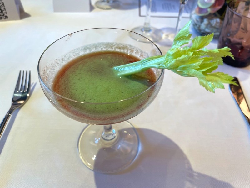Multi-course dining on Ambience
