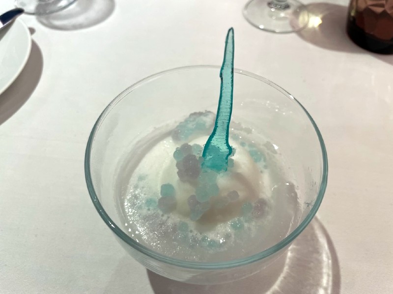 Multi-course dining on Ambience
