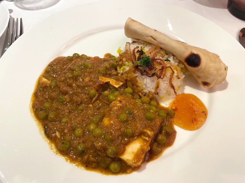 Multi-course dining on Ambience