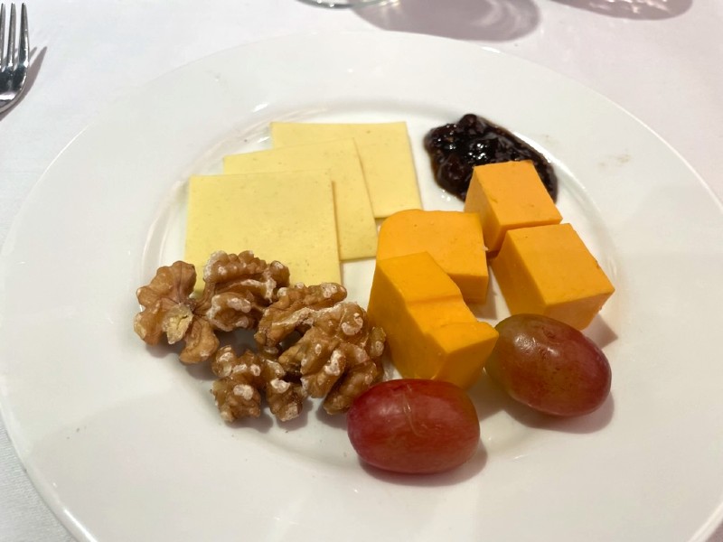 Multi-course dining on Ambience