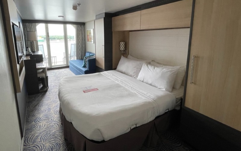 standard balcony on Anthem of the Seas