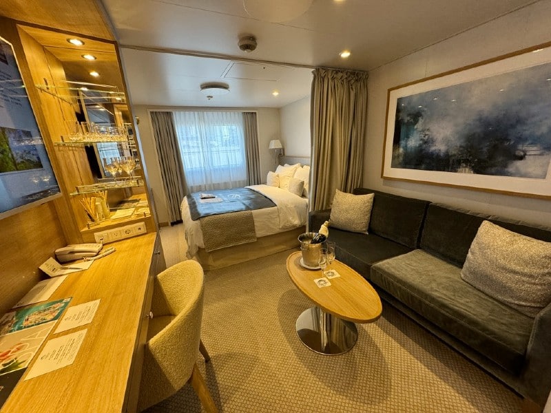 SeaDream yacht club cabin