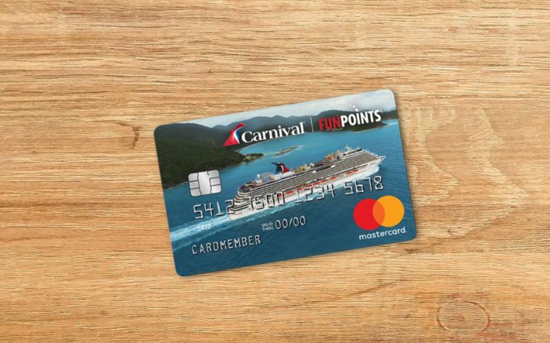 Carnival points card