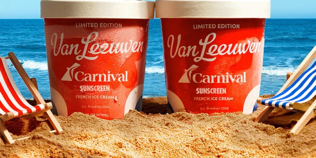 Carnival Sunscreen Ice Cream