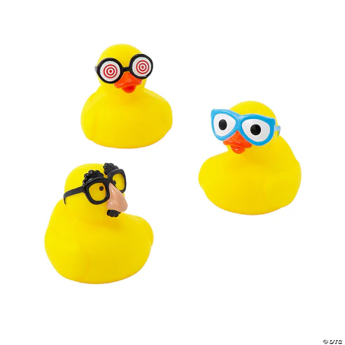 rubber ducks