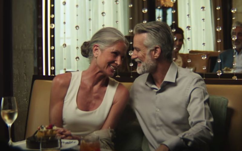 Couple on a Regent Seven Seas cruise