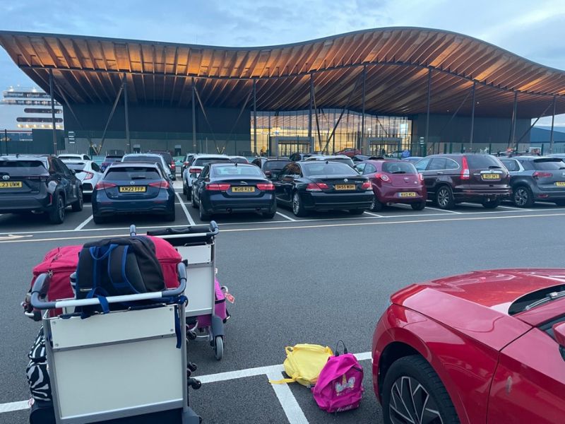 One of the upgrades you can do in P & O cruises which is parking in southhamoton