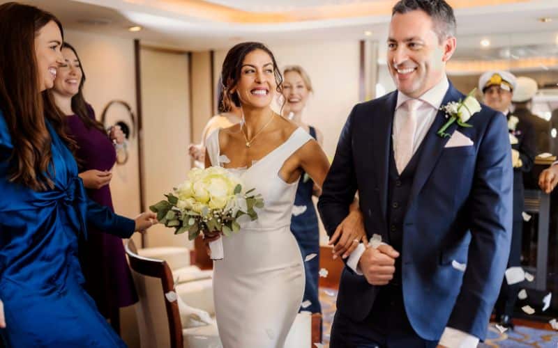 Cunard wedding