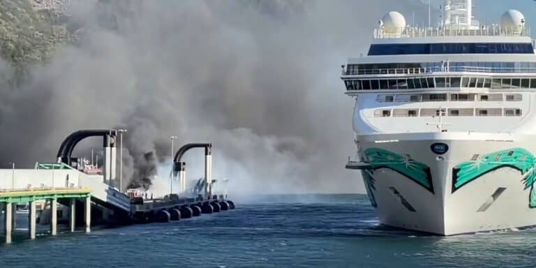 Norwegian Jade boat fire