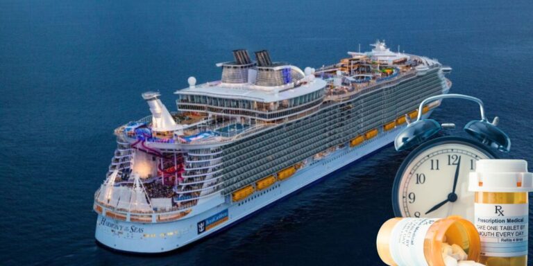 Bringing medication onto a cruise