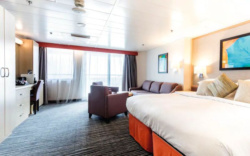 Inside a family junior suite
