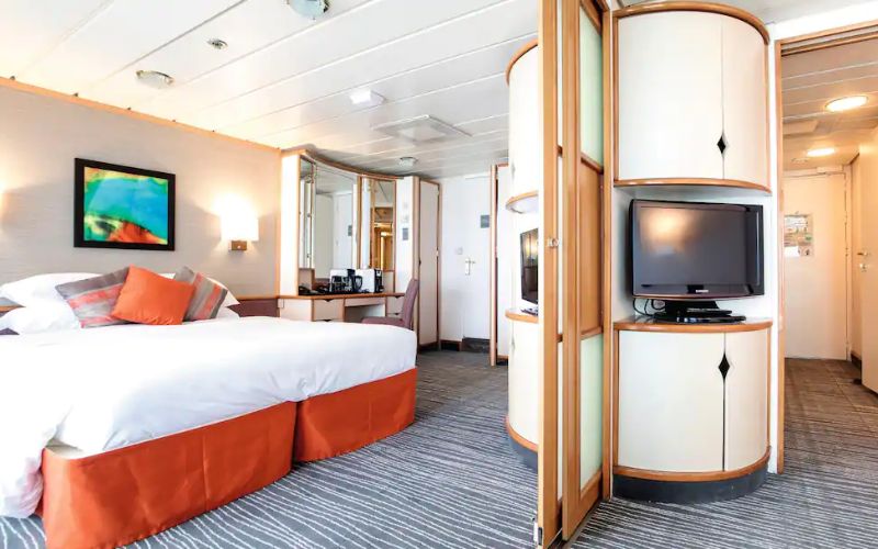 Inside a family suite