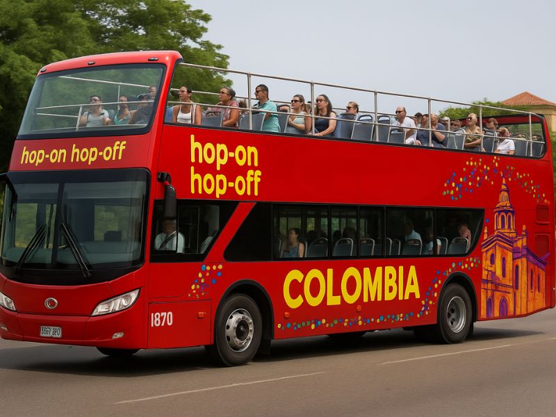The hop-on, stay-on, get-dumped-back-at-port tour in Colombia