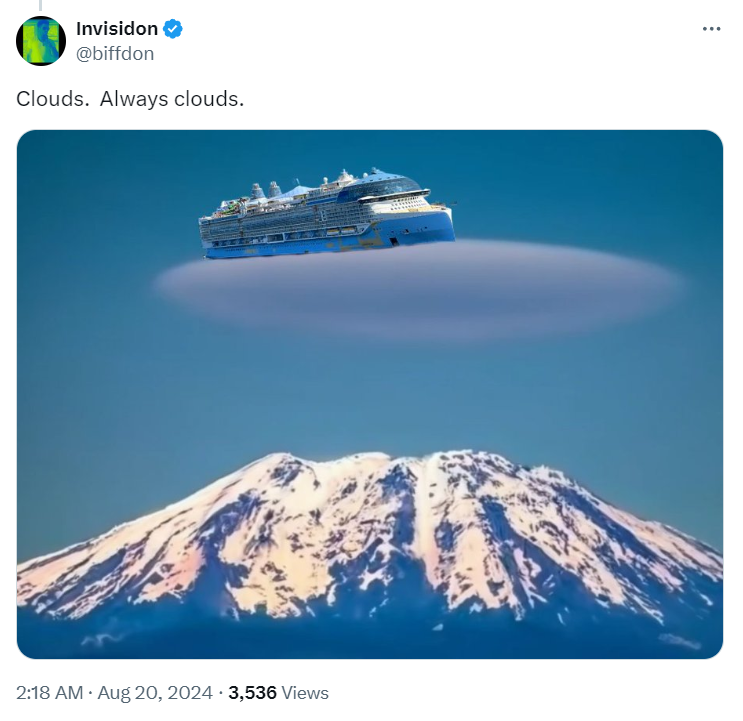 "Clouds. Always clouds."