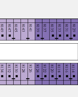 Celebrity Millennium deck plans showing connecting cabins