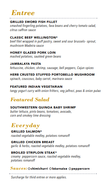 Entrees