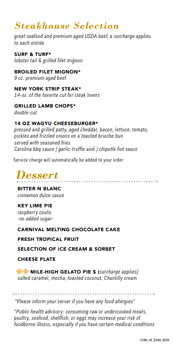 Dessert