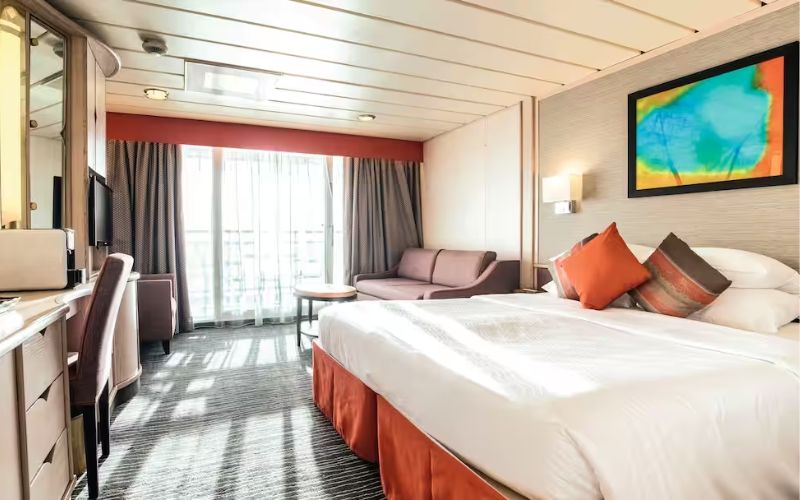 Inside a junior suite