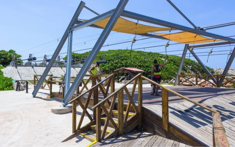 Labadee zipline station