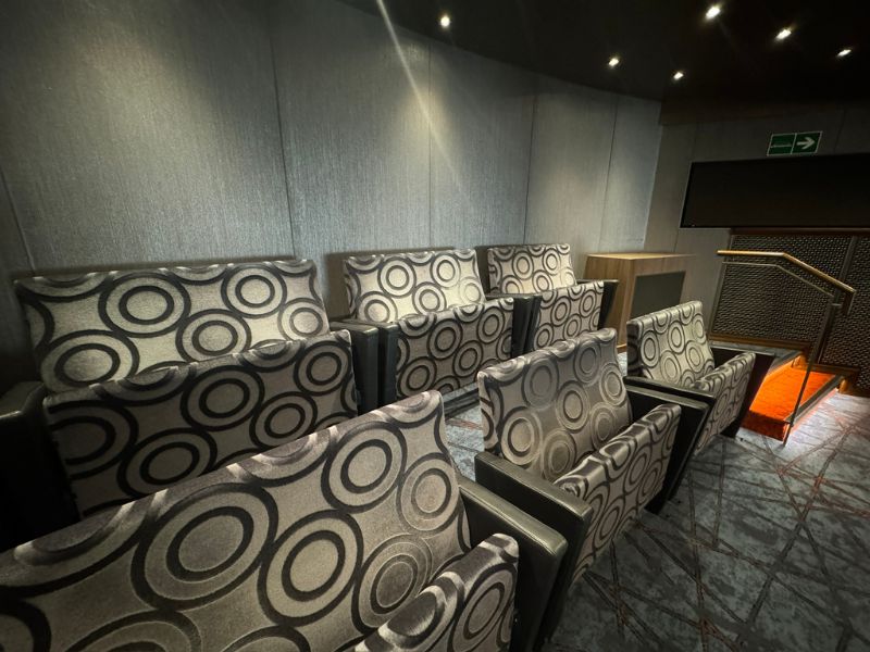 large seats in theatre