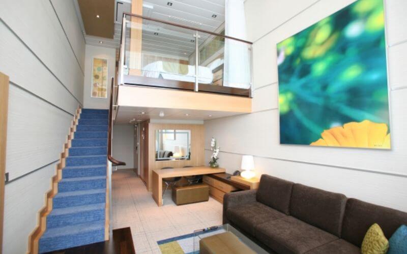 Royal Caribbean crown loft suite