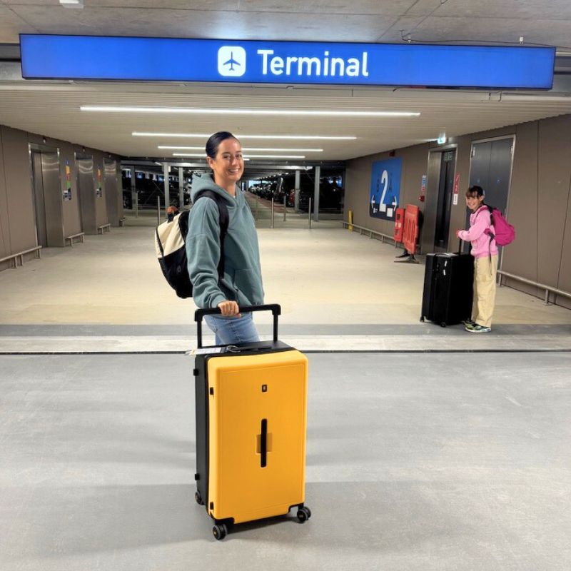 me with luggage
