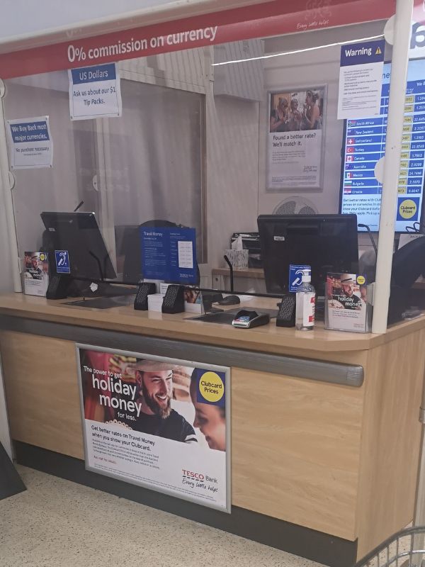 Currency exchange in the UK