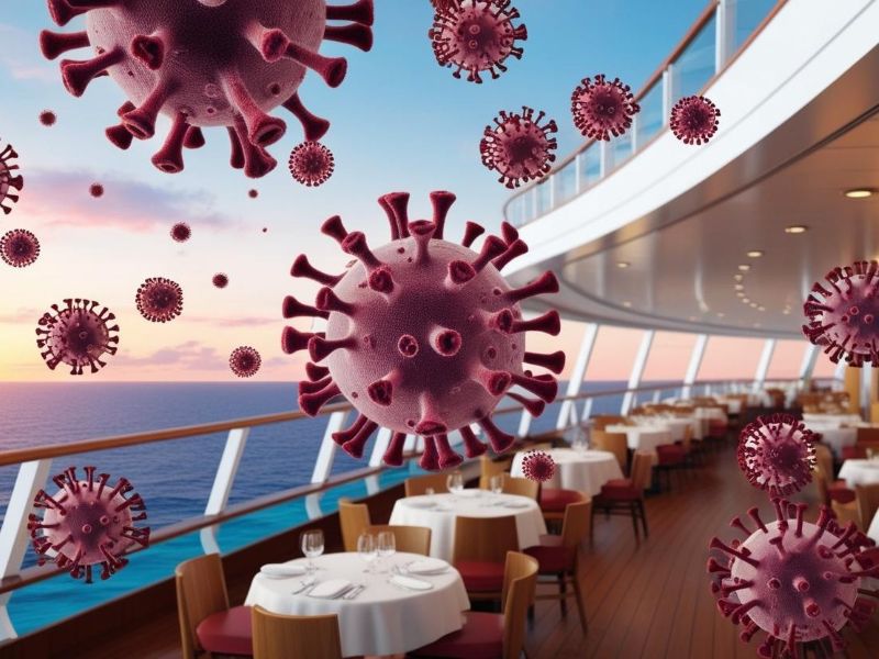 Virus on a cruise ship