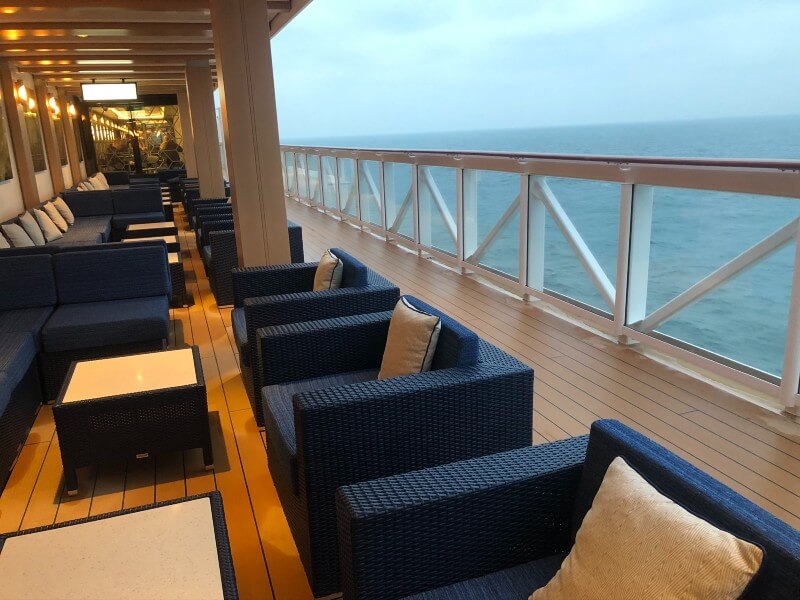 Bar on NCL cruise ship