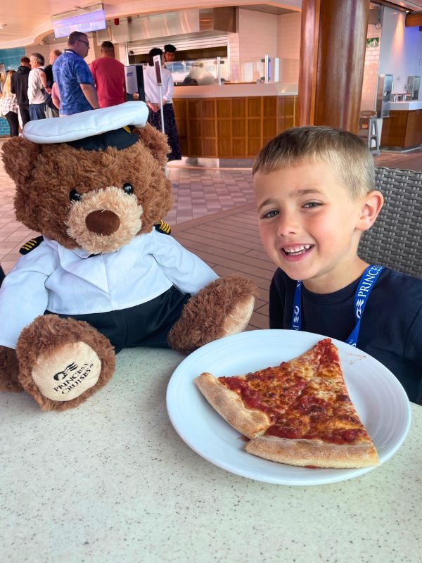 pizza on Princess