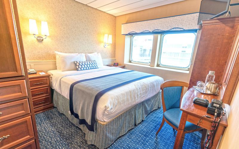 room in a cruise ship