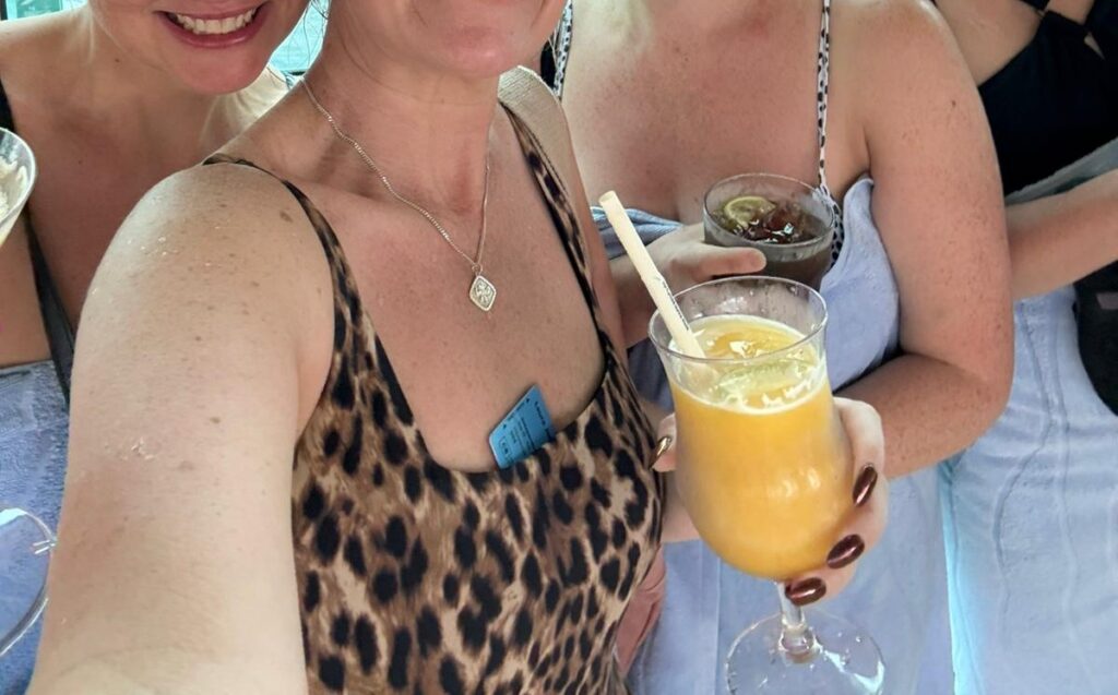 cruise card in bra