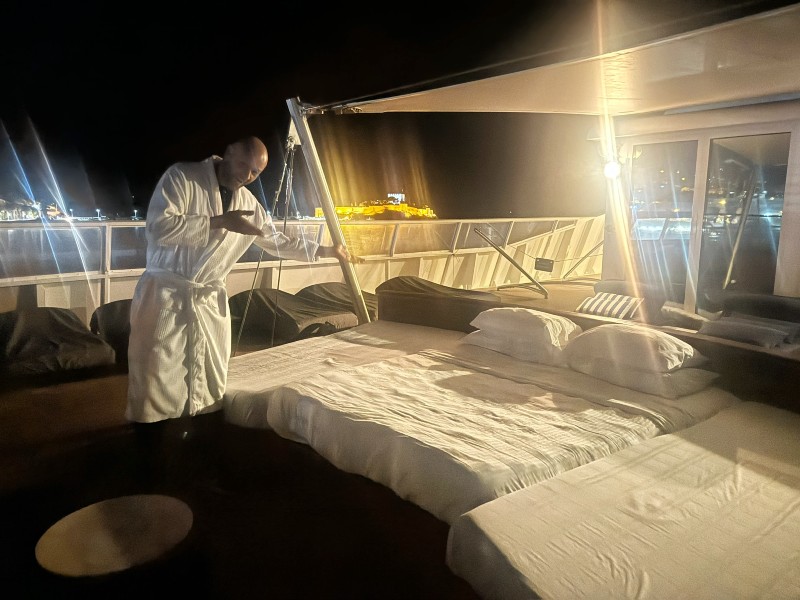 sleeping under the stars