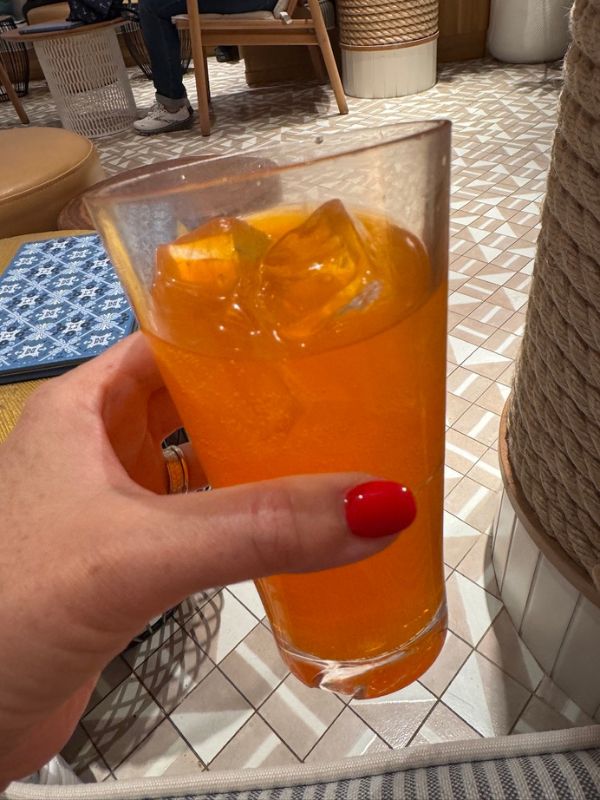 soft drinks on Virgin Voyages