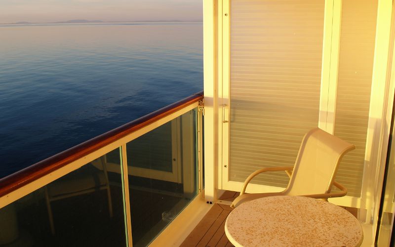 Sunset on a cruise