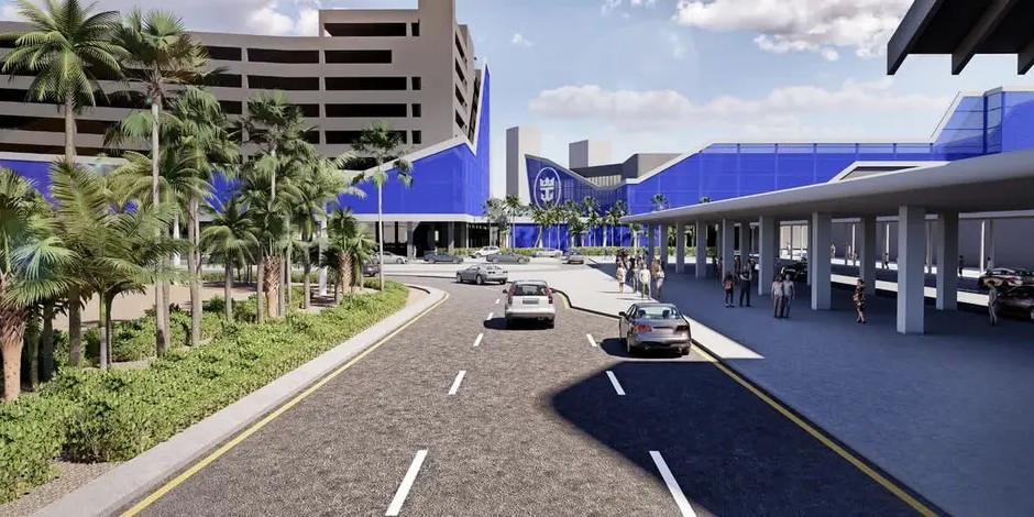 Royal Caribbean's new terminal G at PortMiami