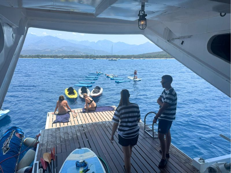 water sports platform Royal Clipper