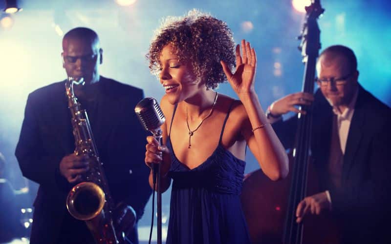 Live band on a cruise ship