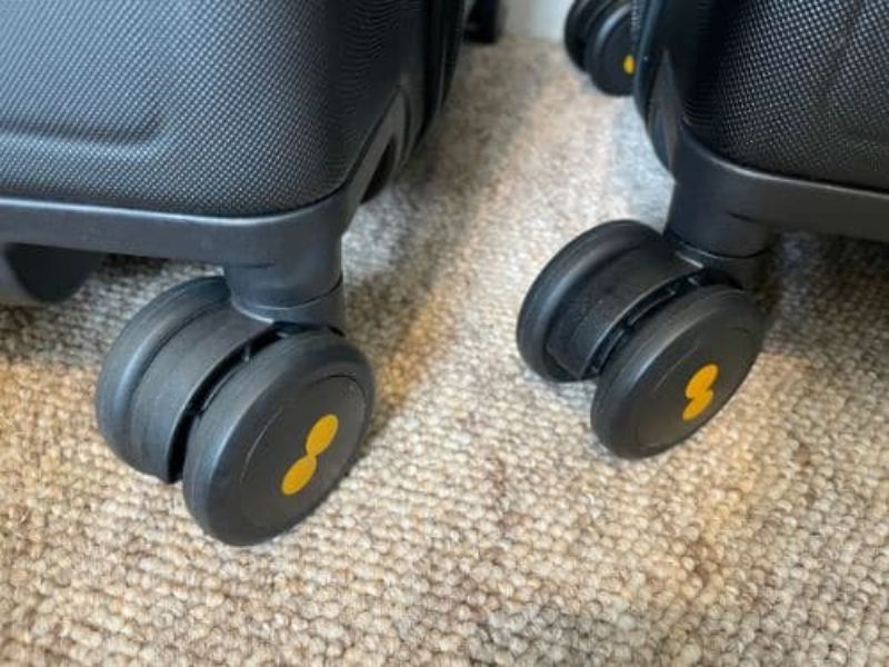 Luggage wheels